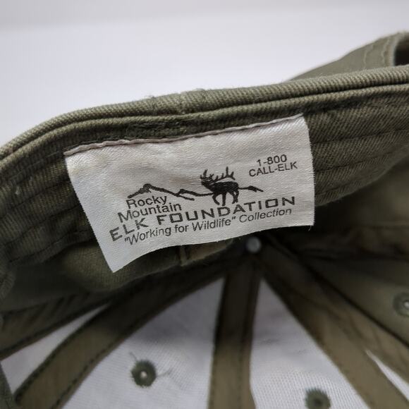 Rocky Mountain Elk Foundation Slideback Baseball Cap Multi One Size Embroidered - Picture 10 of 10